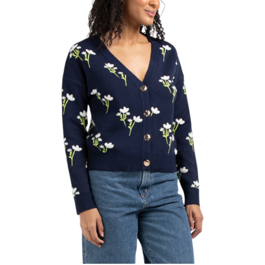 Belldini Floral Sweater